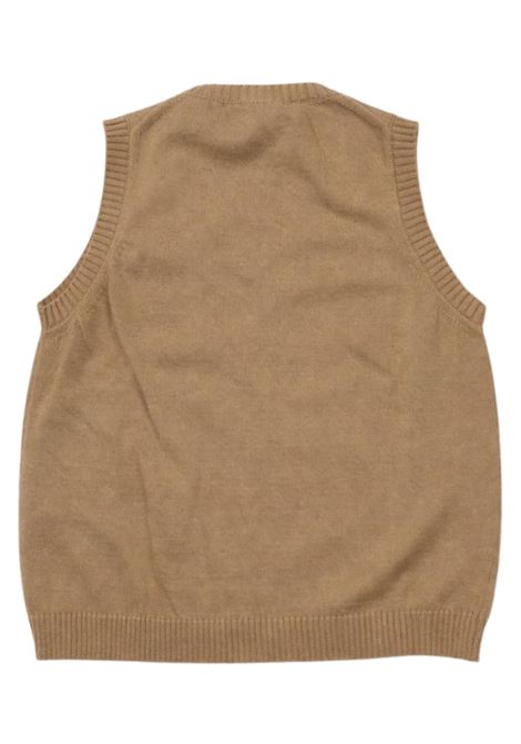 Maglia neonato beige in cotone ZHOE & TOBIAH | 7ZP9NT3A/CEBEIGE